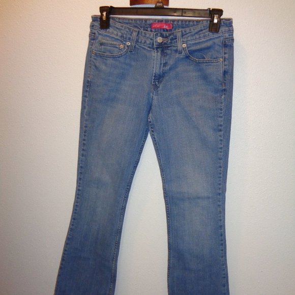 LEVI'S 518 Superlow Bootcut Jeans Size 11 M - Picture 6 of 11